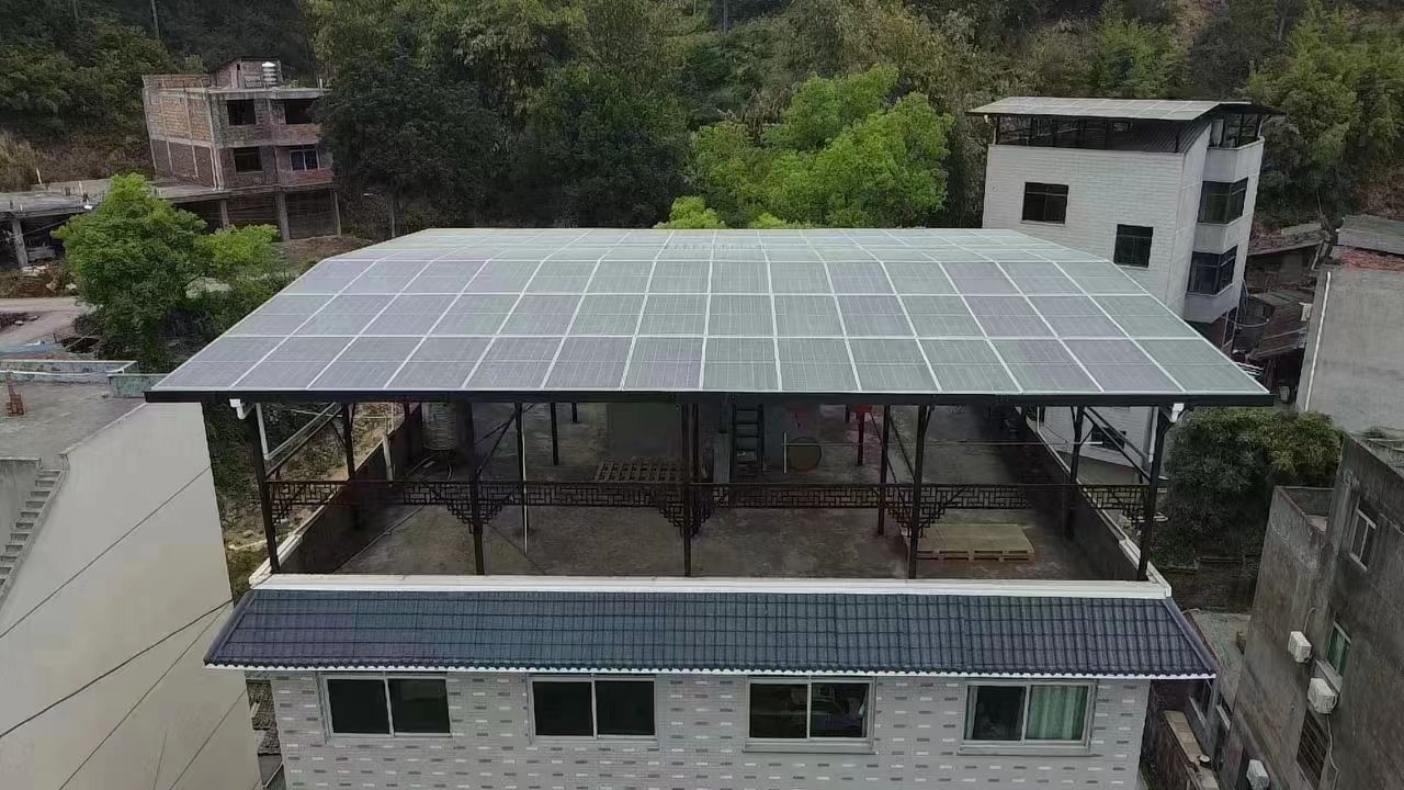 凤城15kw+10kwh自建别墅家庭光伏储能系统